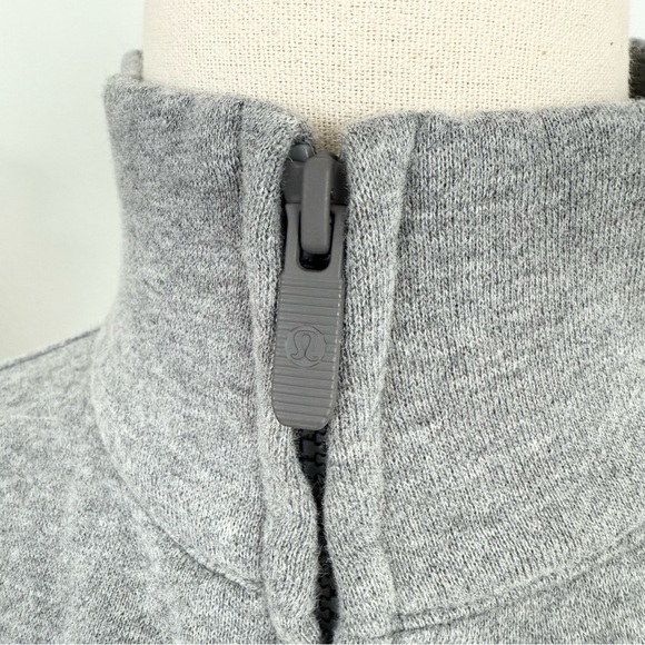 Lululemon Wind Down Zip Up Jacket Heather Grey Sz 4 - Picture 4 of 13